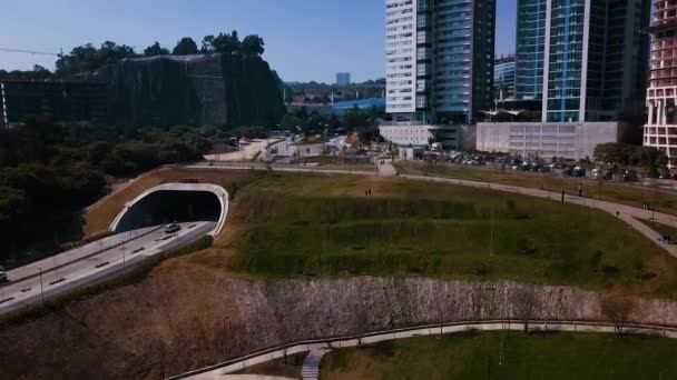 Vistas Diferentes Del Parque Mexicana Cdmx — Stok video