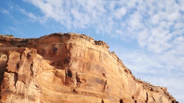 Ουράνια Άποψη Του Black Canyon Colorado — Αρχείο Βίντεο