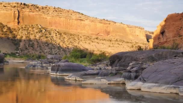 Colorado River Canyon — Stok video