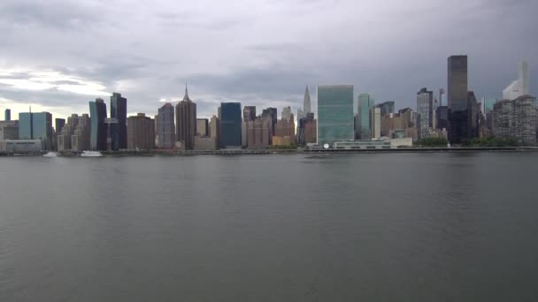 Aerial Footage Oof New York City — Wideo stockowe