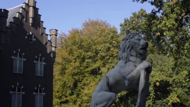 Kasteel Stapelen Boxtel Noord Brabant Netherlands Rijksmonumenten — Vídeo de stock