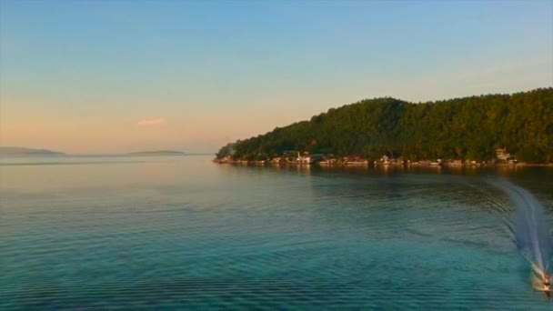 Imágenes Drones Con Vistas Una Isla Que Conozco Fascinado Con — Vídeo de stock