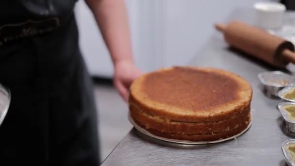 Cake Corpus Kitchen Patisserie – stockvideo
