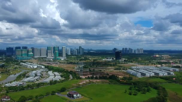 Wide Shots Non Urban Development Asia — Vídeos de Stock