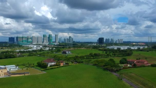 Wide Shots Country Side Johor Bahru Malaysia — Αρχείο Βίντεο
