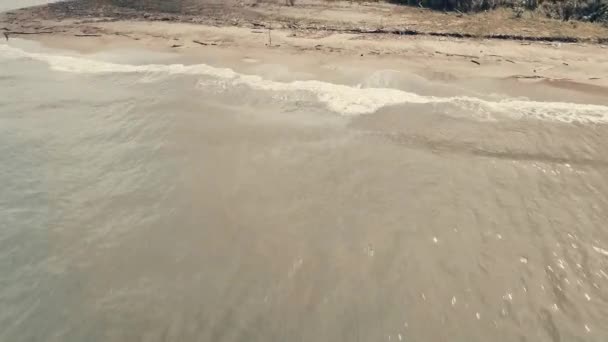 Drone Footage Big Boat Entering One Panama Largest River — Vídeos de Stock