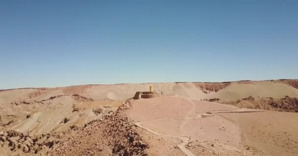 Archaeological Site Pukara Quitor Atacama Desert — ストック動画