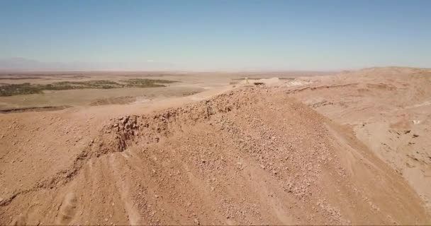 Archaeological Site Pukara Quitor Atacama Desert — 图库视频影像