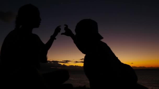 Loving Couple Vacation Maui — Stock videók