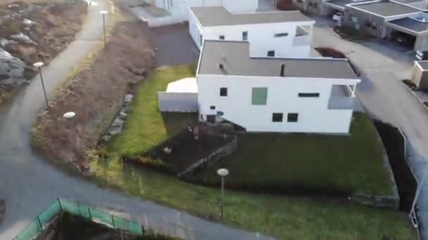 Drone North Sea Norway — Stok video