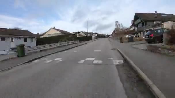 Hyperlapse Norwegian Road — Vídeo de Stock