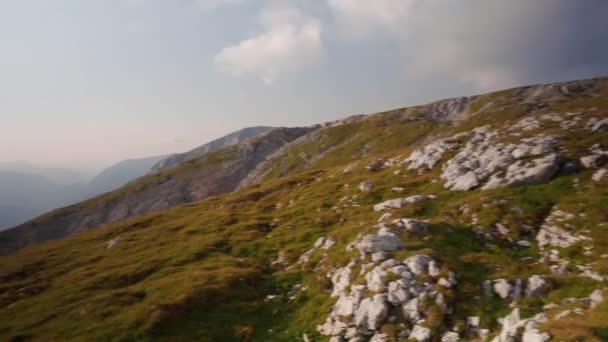 View Top Austrian Alps Schneibstein Golling — Stock Video