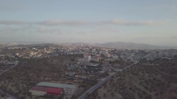 Outskirt View Arraba Palestine Middle East — Video