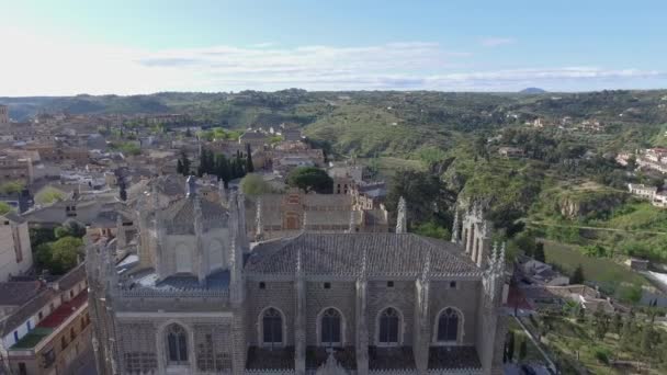 San Juan Los Reyes Manastırı Nın Klibi Spanya Nın Toledo — Stok video