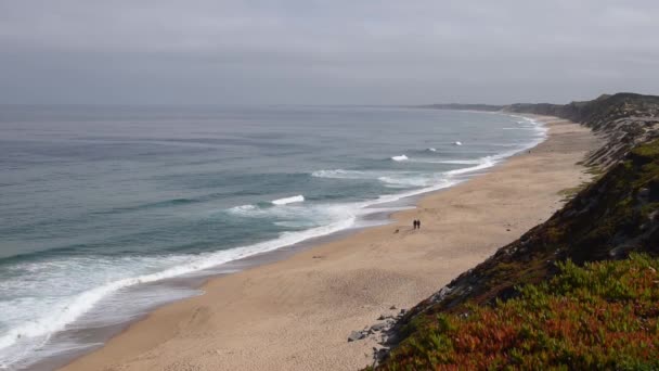 Monterey Bay Coastline Seaside Sand City California — Vídeo de Stock