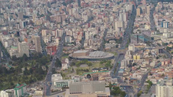 Quito City Aerial View Ecuador — Wideo stockowe