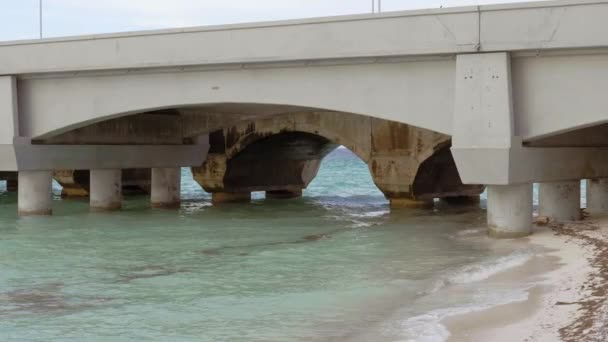 Παραλια Sandy Υπερποντιων — Αρχείο Βίντεο