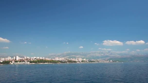 Picturesque City Split Croatia Europe — стокове відео