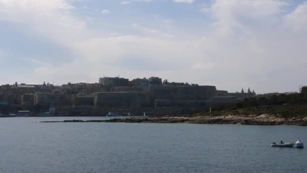 View Valletta Malta Bay — Vídeo de Stock
