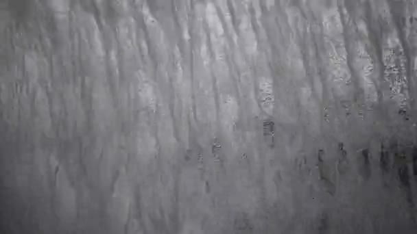 Waves Crashing Glass Dome Monterey Bay Aquarium — Video