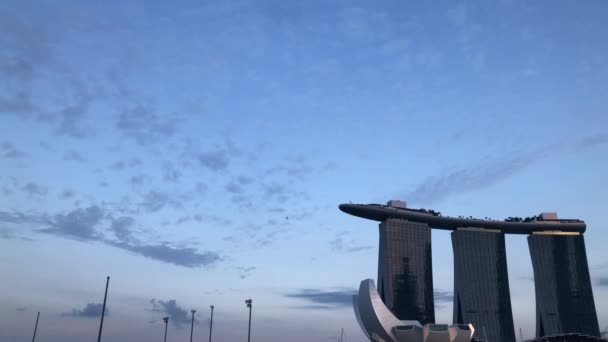 Singapore Air Force Fighter Aircrafts Performing Stunning Manoeuvres National Day — Stok video