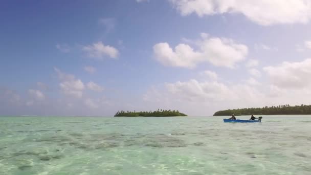 Small Boat Trip Cocos Island Australia — Vídeo de Stock