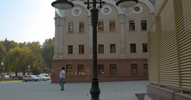 Navoi Theater Uzbek Alisher Navoiy State Academic Bolshoi Theatre National — ストック動画