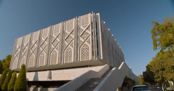 State Museum History Uzbekistan Previously Known National Museum Turkestan Founded — Wideo stockowe