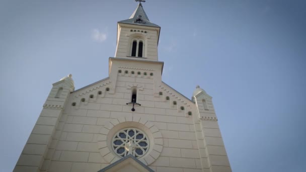 Small Church Hungary — Vídeos de Stock