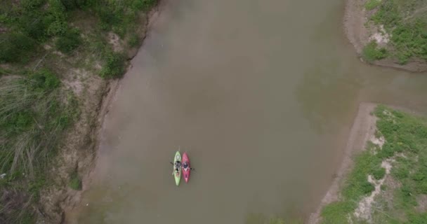 Video Aerial Buffalo Bayou Houston Texas Bayou Runs All Houston — Video