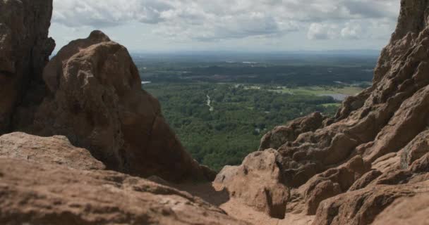 Valley Overlook Red Rocks — Stok Video