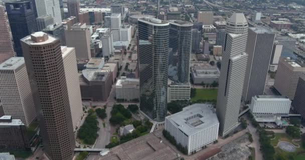 Video Establishing Shot Downtown Houston Surrounding Area — 图库视频影像