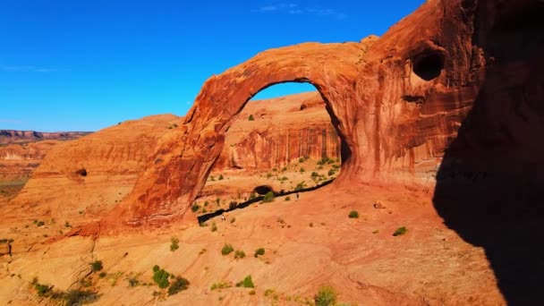 Moab Arch Utah Drone Footage — Stock video