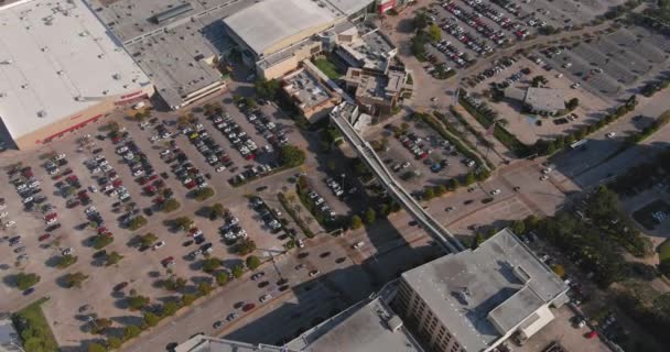 Aerial Memorial City Mall Area Houston Texas Video Filmed Best — Stockvideo