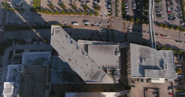 Aerial Memorial City Mall Area Houston Texas Video Filmed Best — Stockvideo