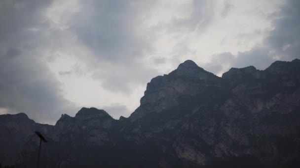 Magnificent Mountains Riva Del Garda North Italy Trentino — Stock Video