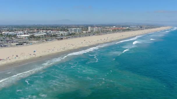 Huntington Beach Flying Beach — Video Stock