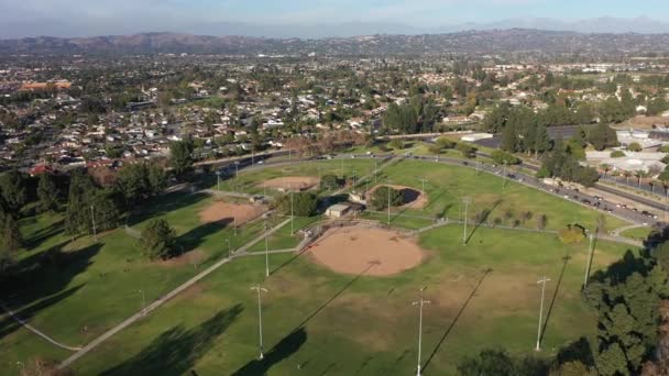 Flying Baseball Fields Mirada Regional Park — Video