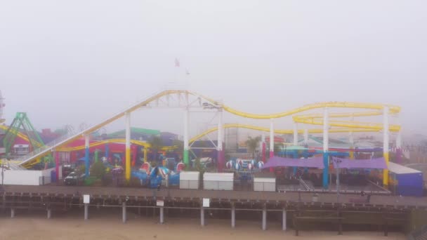 Thick Fog Santa Monica Pier — Video