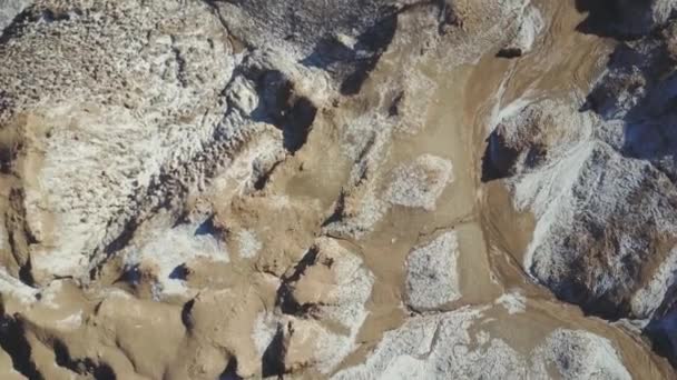 Luftaufnahme Der Atacama Wüste — Stockvideo