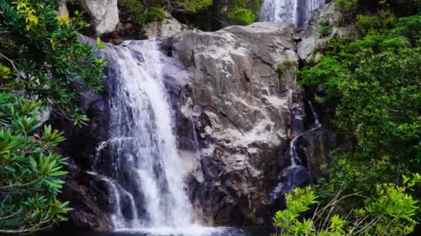 Waterfall Cascades Rocks Ninh Thuan Vietnam Tropical Wilderness — Vídeos de Stock