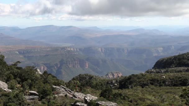 Beautiful View Mariepskop Blyde Canyon South Africa — Video Stock