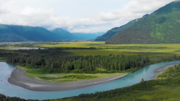 Video Mountains Turnagain Arm 200X Speed — Vídeo de Stock