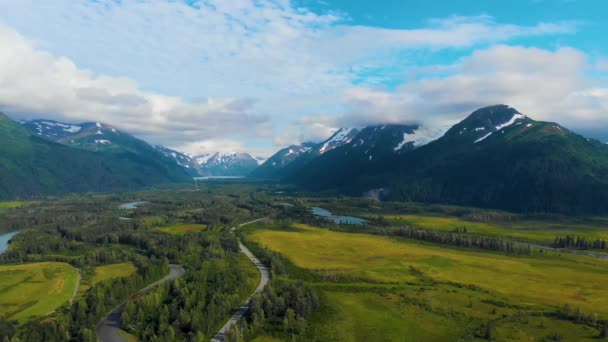 Video Portage Glacier Anchorage — Stock video