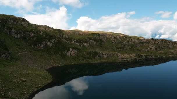 Alpine High Altitude Lake Chamonix France — Stok video