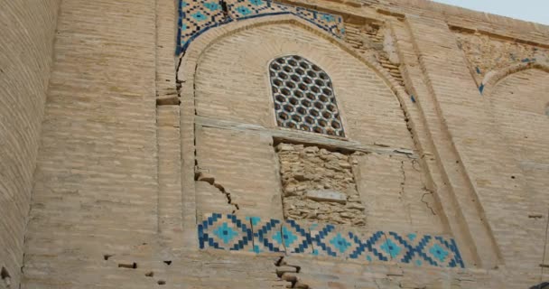 Город Бухара Узбекистан Медресе Кукельдаш Построено 1568 Году — стоковое видео