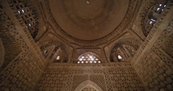 Bukhara Uzbekistan Ismail Somoni Mausoleum Built 905 Oldest Muslim Monument — Vídeo de Stock