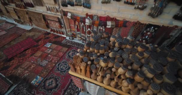 Shopping Street Bukhara Uzbekistan Silk Road — Stock Video