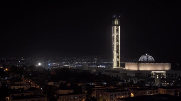 East Coast Algiers Night — Vídeo de stock