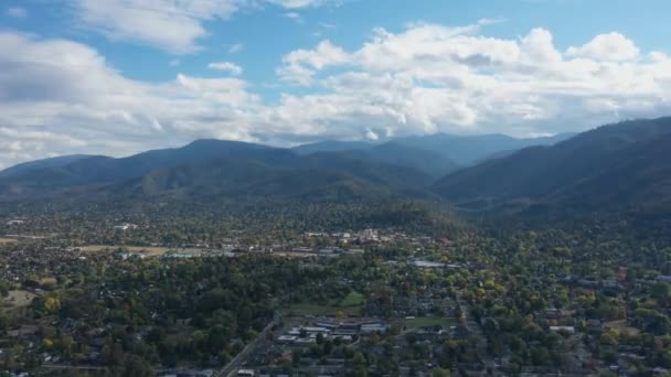 Beautiful View Place Ashland Slow Motion Cinematic Shot Natural Background — Wideo stockowe